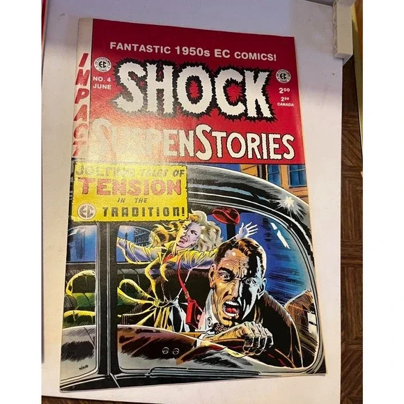6 WEIRD Science & SHOCK EC Comics 1950's Reprints Gladstone 1993 - Picture 7 of 7